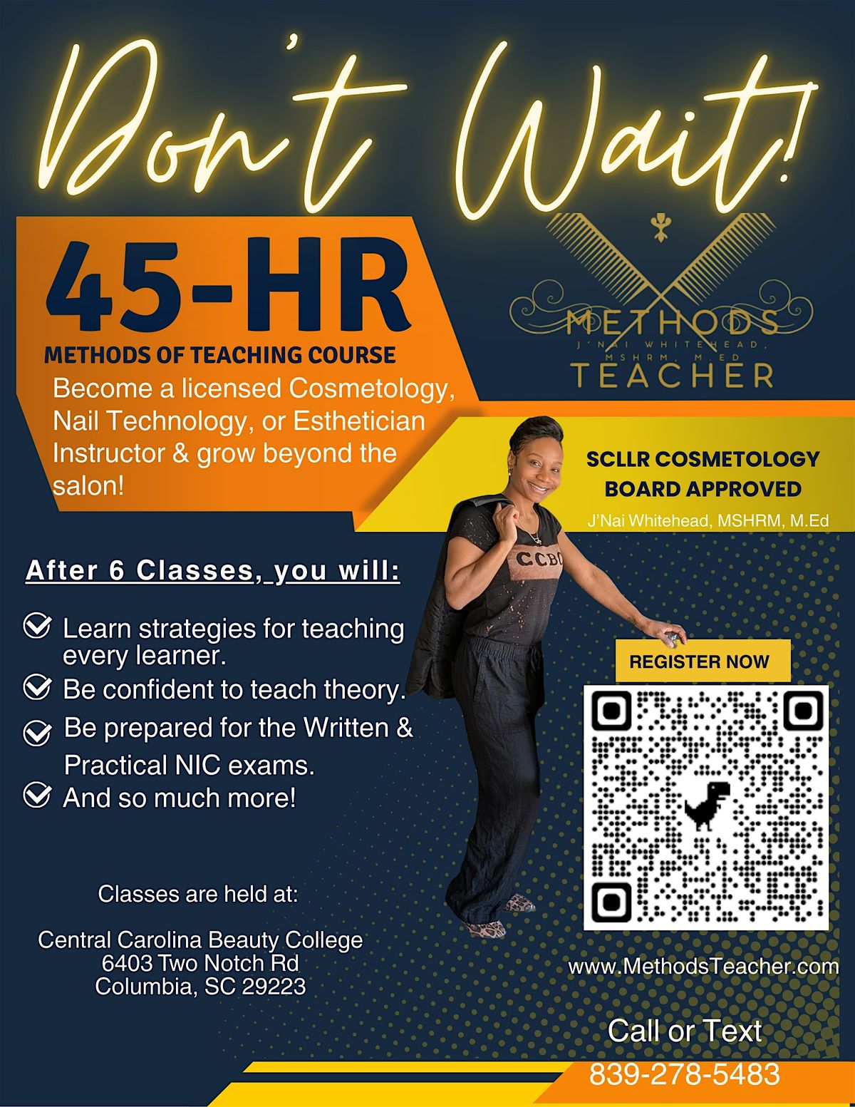 45-Hour Methods of Teaching Course