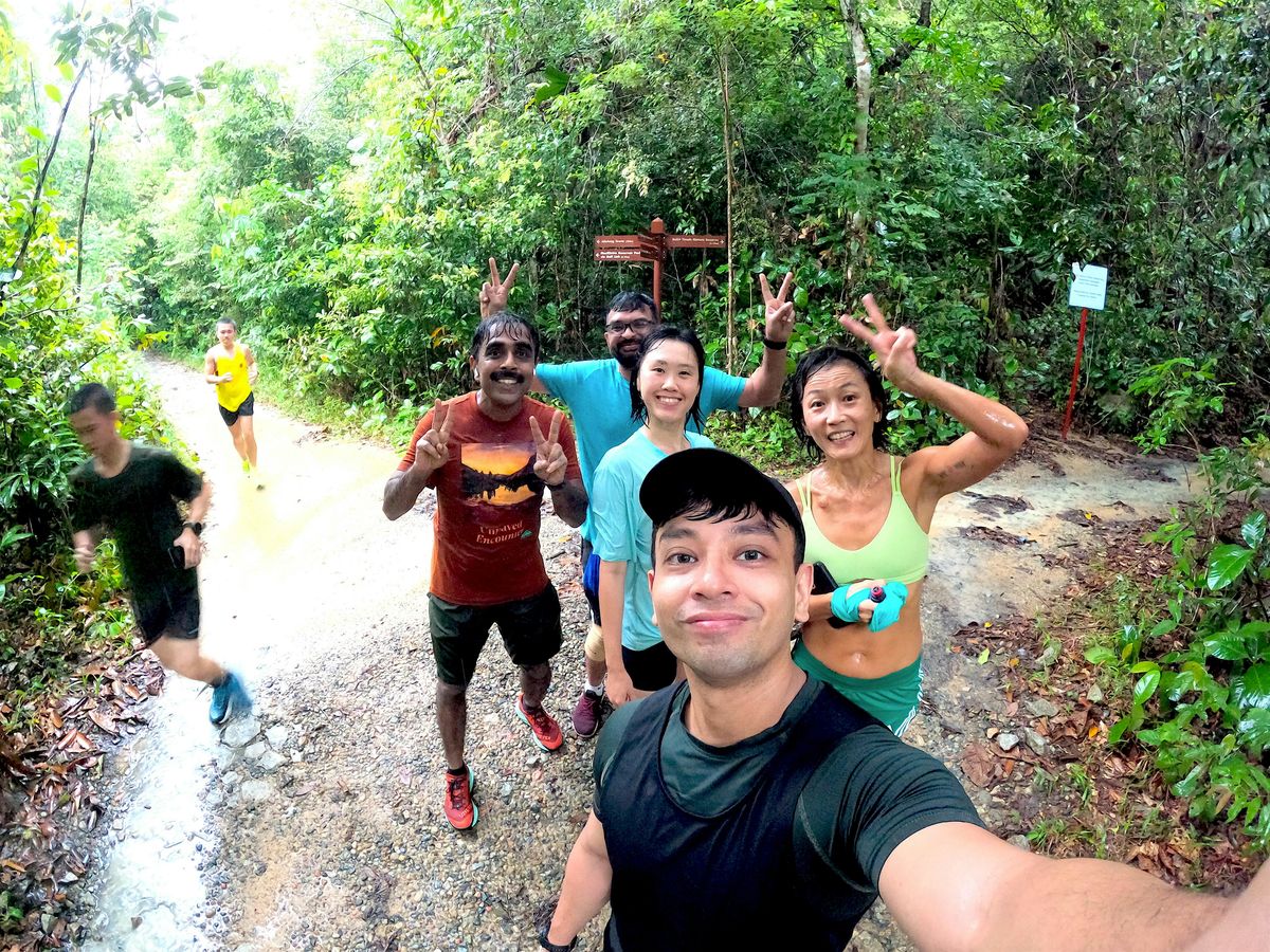 Saturday morning trail run 15km\/30km