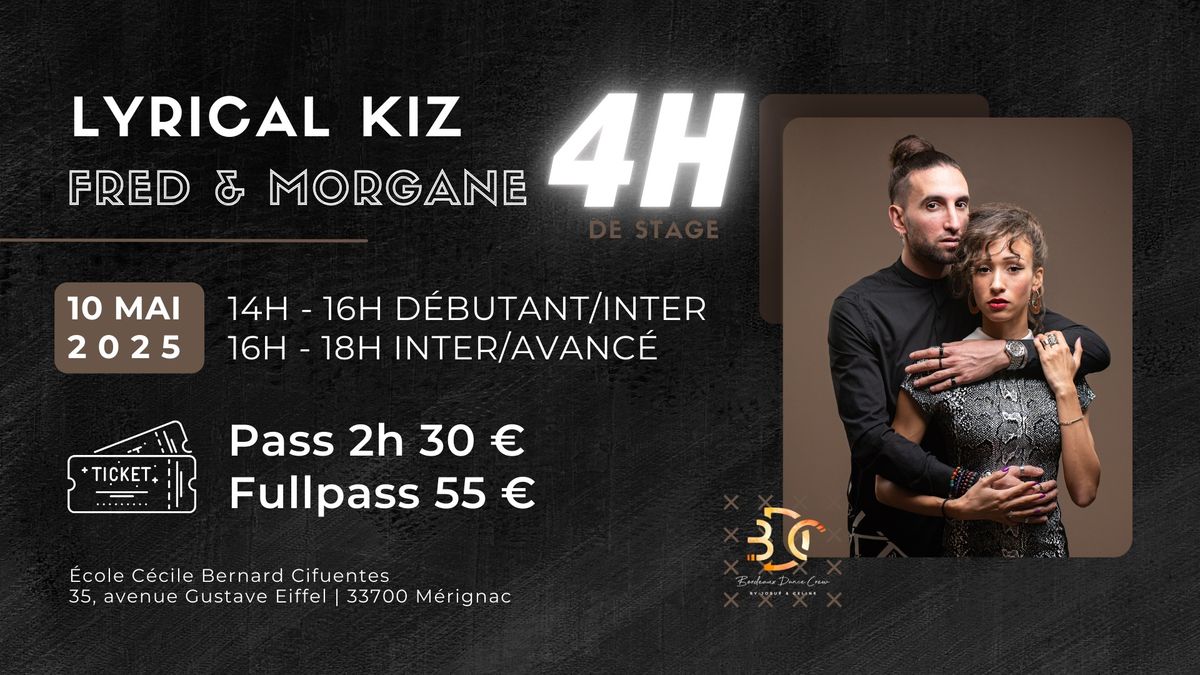 Lyrical Kiz avec Fred-Nelson & Morgane