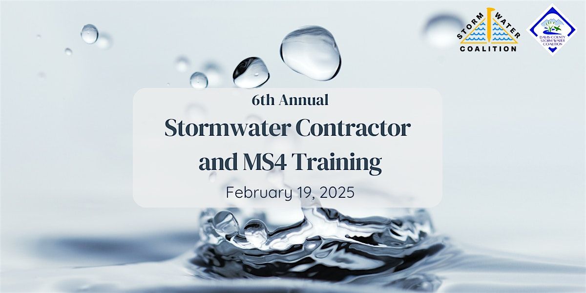 6th Annual Stormwater Training 2025