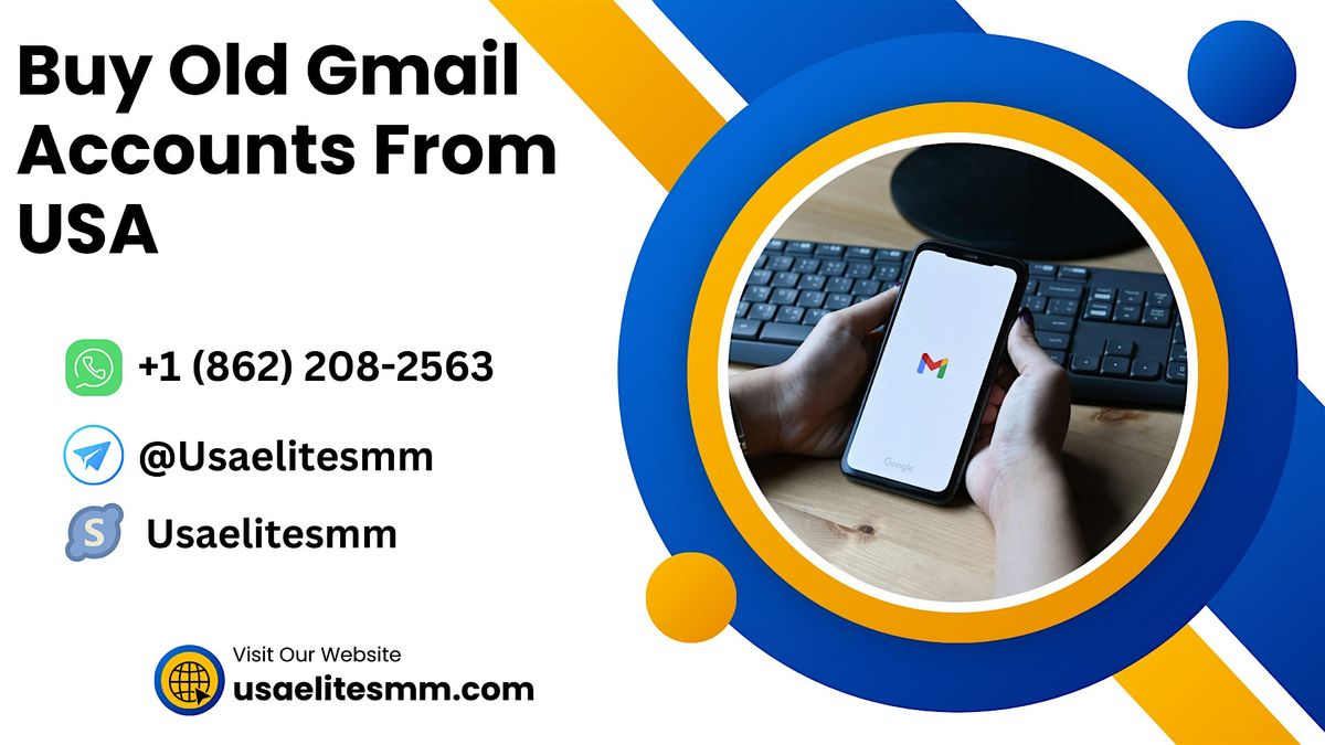 Buy Old Gmail Accounts From USA