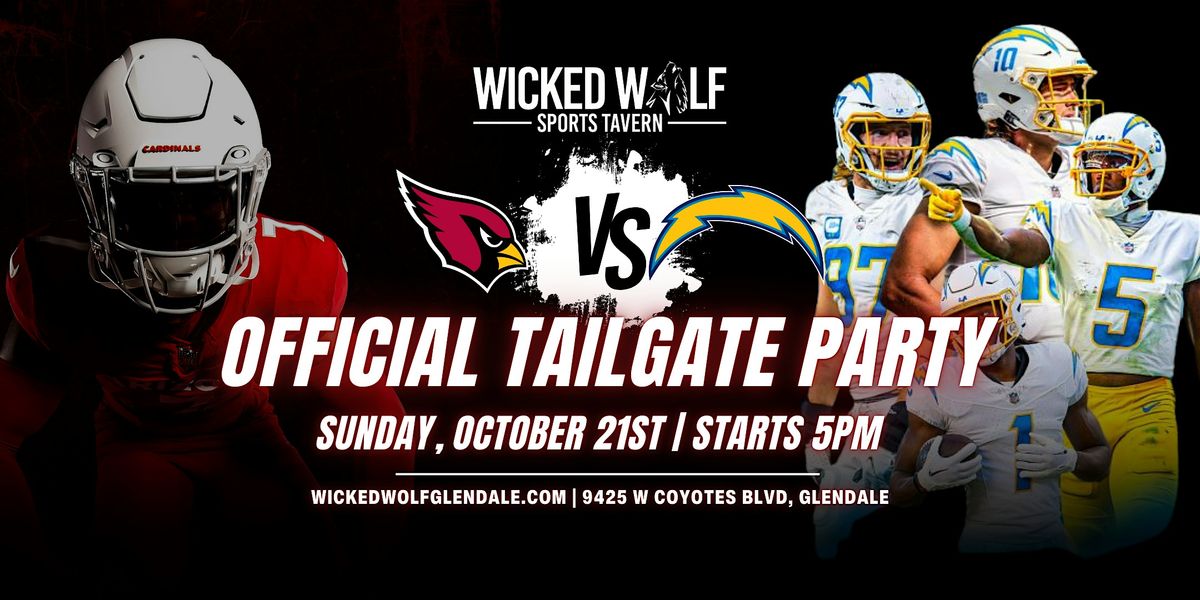 Cardinals vs Chargers Official Tailgate