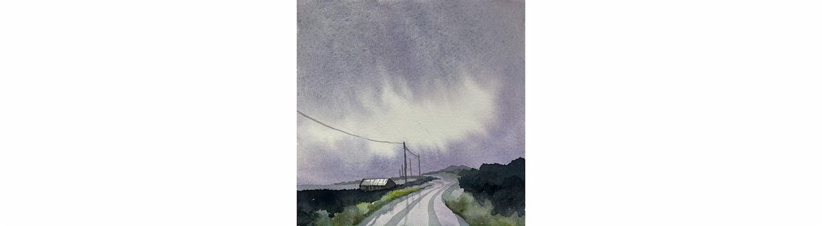 FAST WATERCOLOR LANDSCAPES:Monday, 2:00 \u2013 4:30 pm, October 28