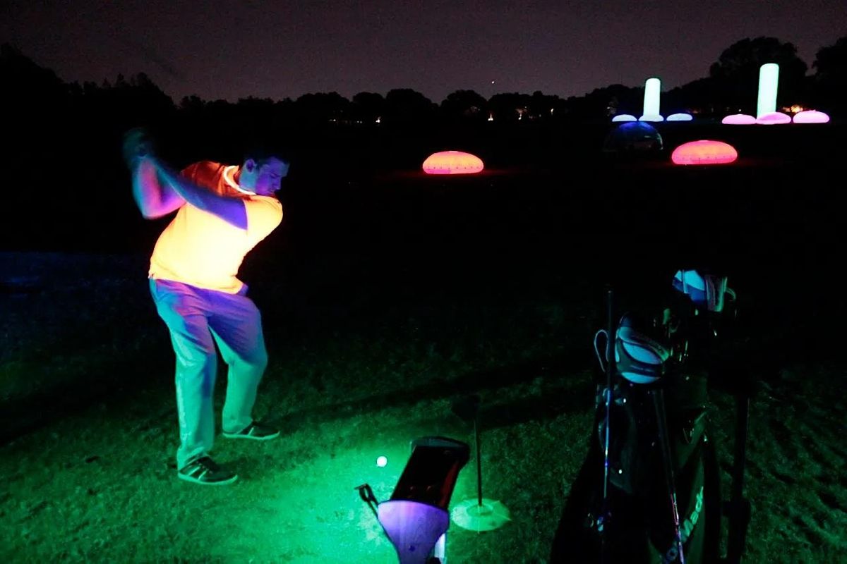 Glow Golf Under The Stars