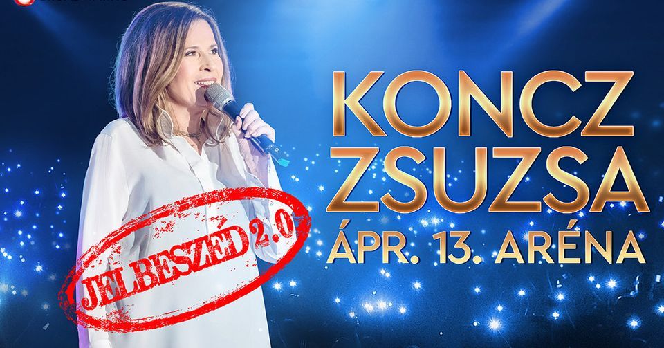 Koncz Zsuzsa koncert 2024 - Budapest Papp L\u00e1szl\u00f3 Sportar\u00e9na - Jegyek