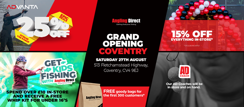 Angling Direct Coventry - Grand Opening