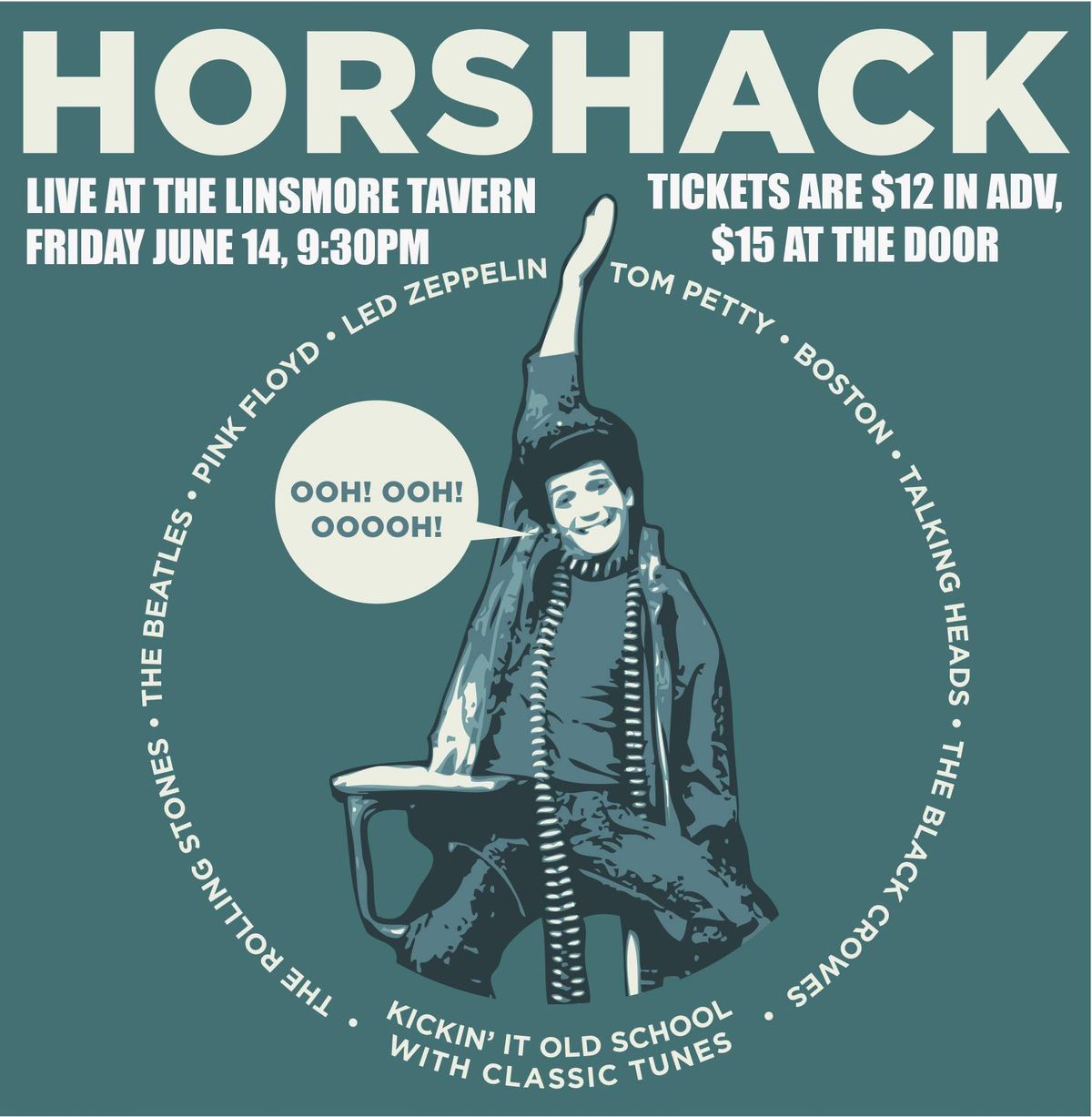 Horshack \u2013 The Ultimate Cover Band Rocks the Linsmore Tavern!