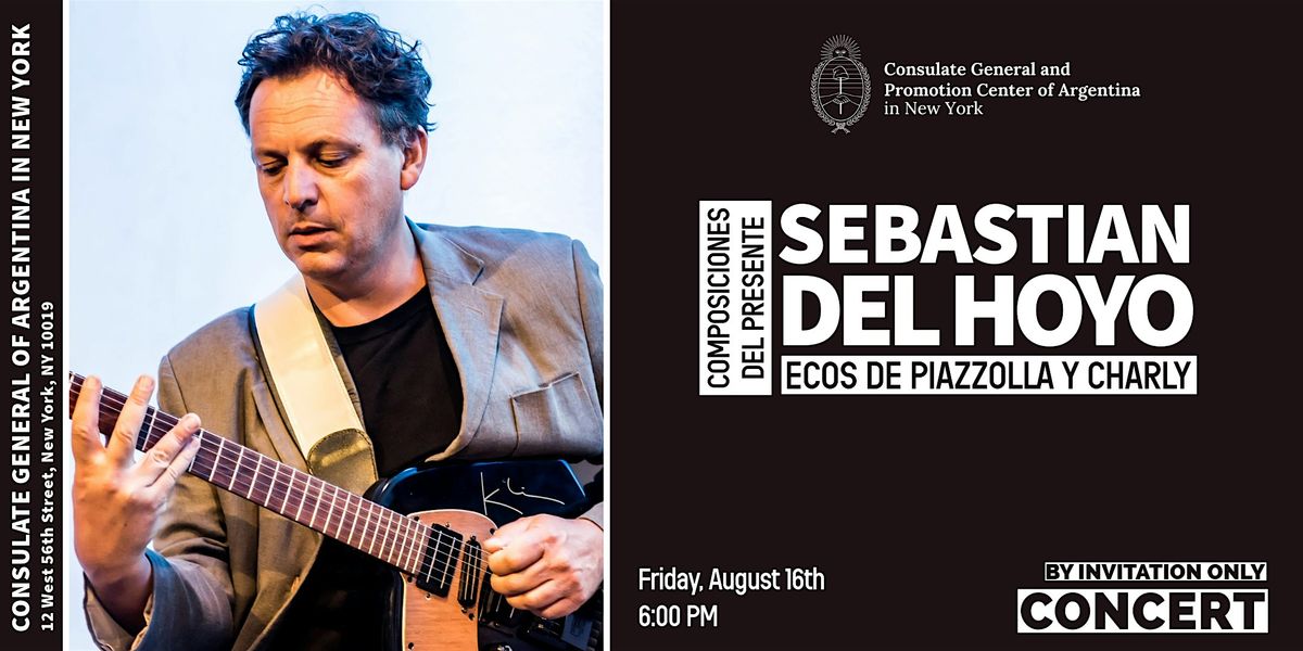 SEBASTIAN DEL HOYO CONCERT