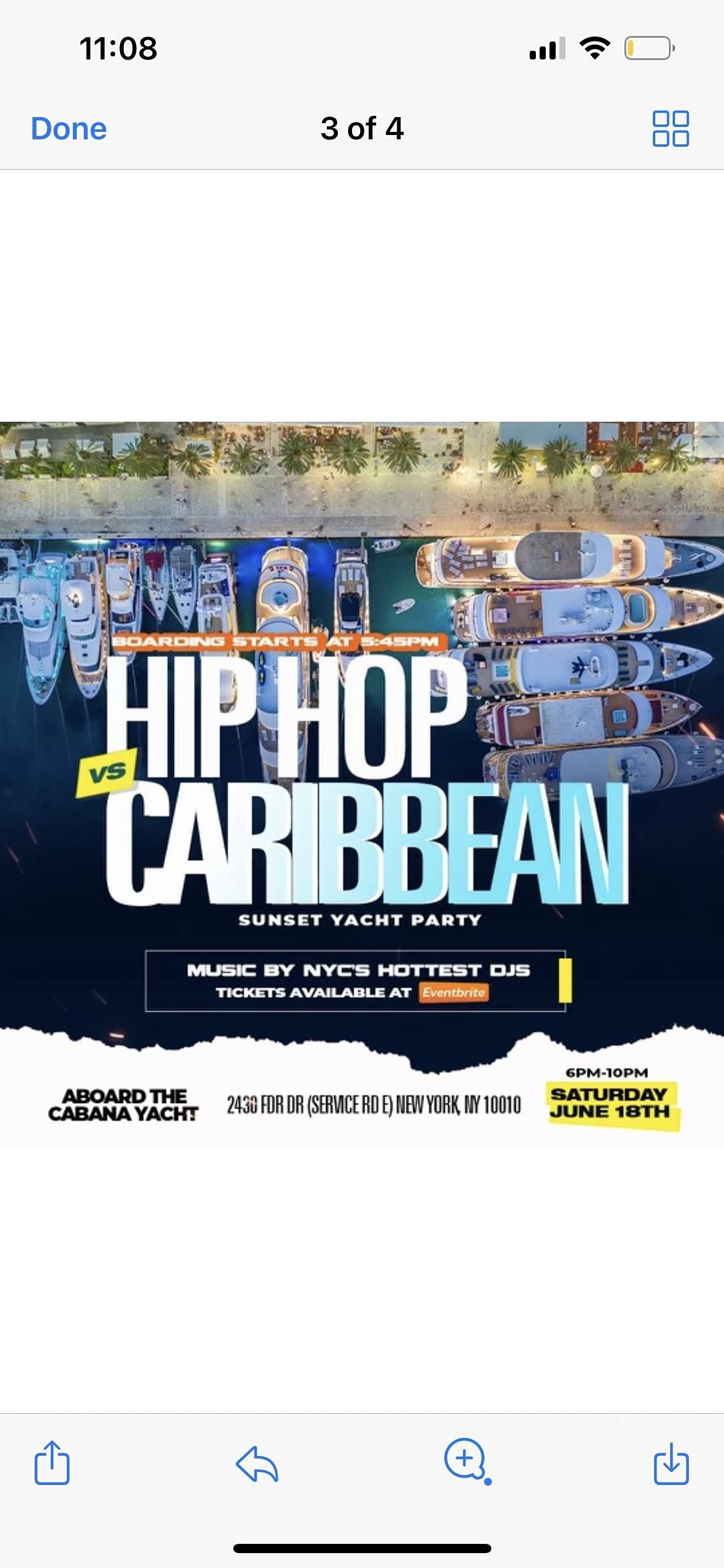 Hip Hop Vs Caribbean Daylight Yacht Party
