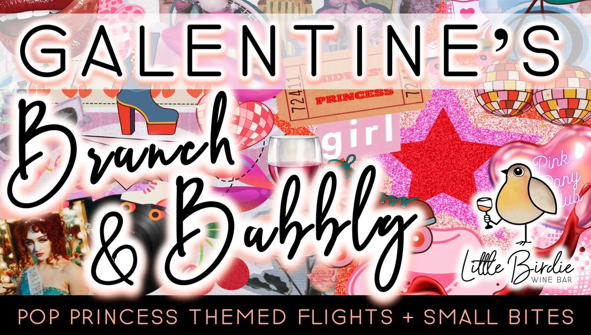 Galentine's Brunch & Bubbly | Pop Princess Themed Flights + Small Bites