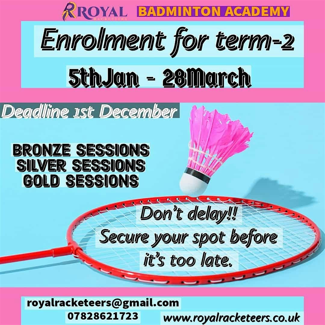 Badminton coaching sessions