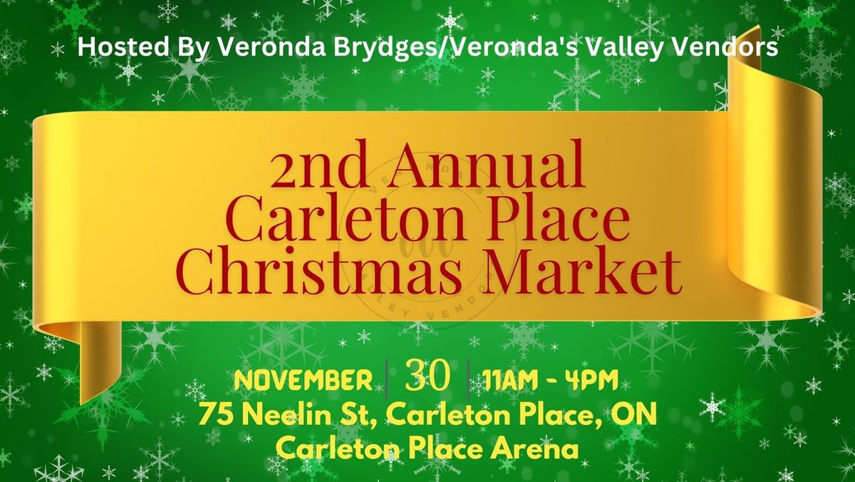 2nd Annual Carleton Place Christmas Market