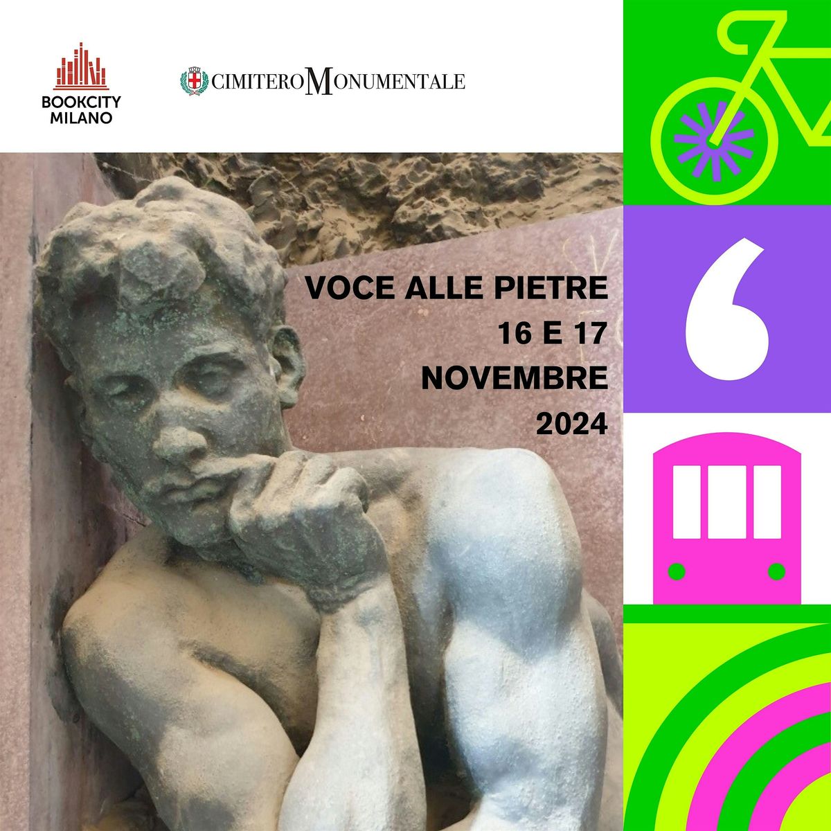 Voce alle pietre - BookCity Milano 2024