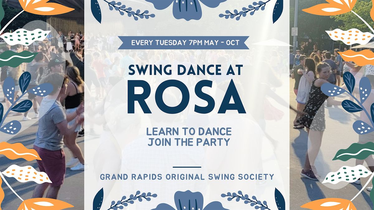 Tuesday Swing Dance at Rosa Parks Circle in GR