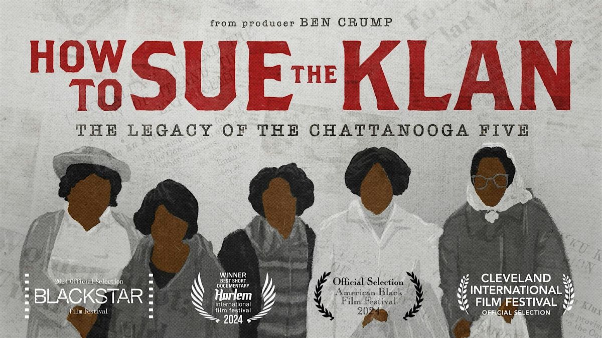 How to Sue the Klan Screening at WTCI PBS