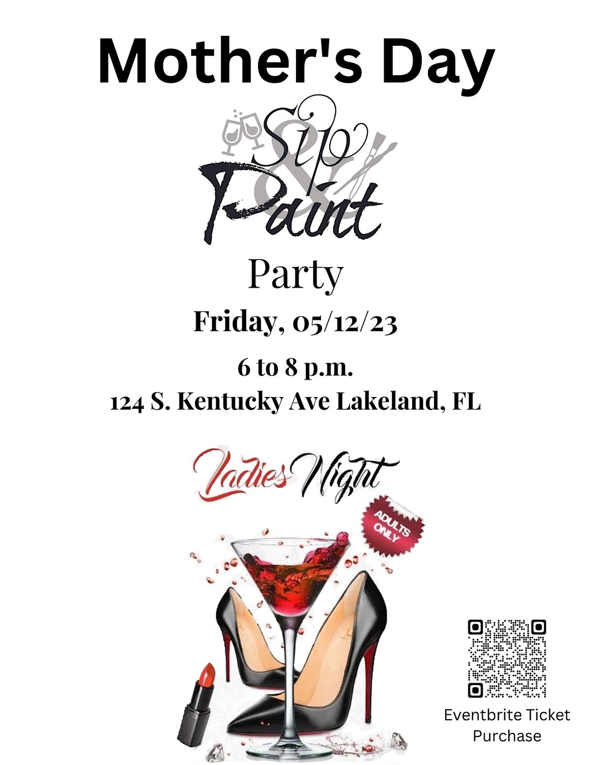 2nd Annual Mother's Day Sip & Paint Party