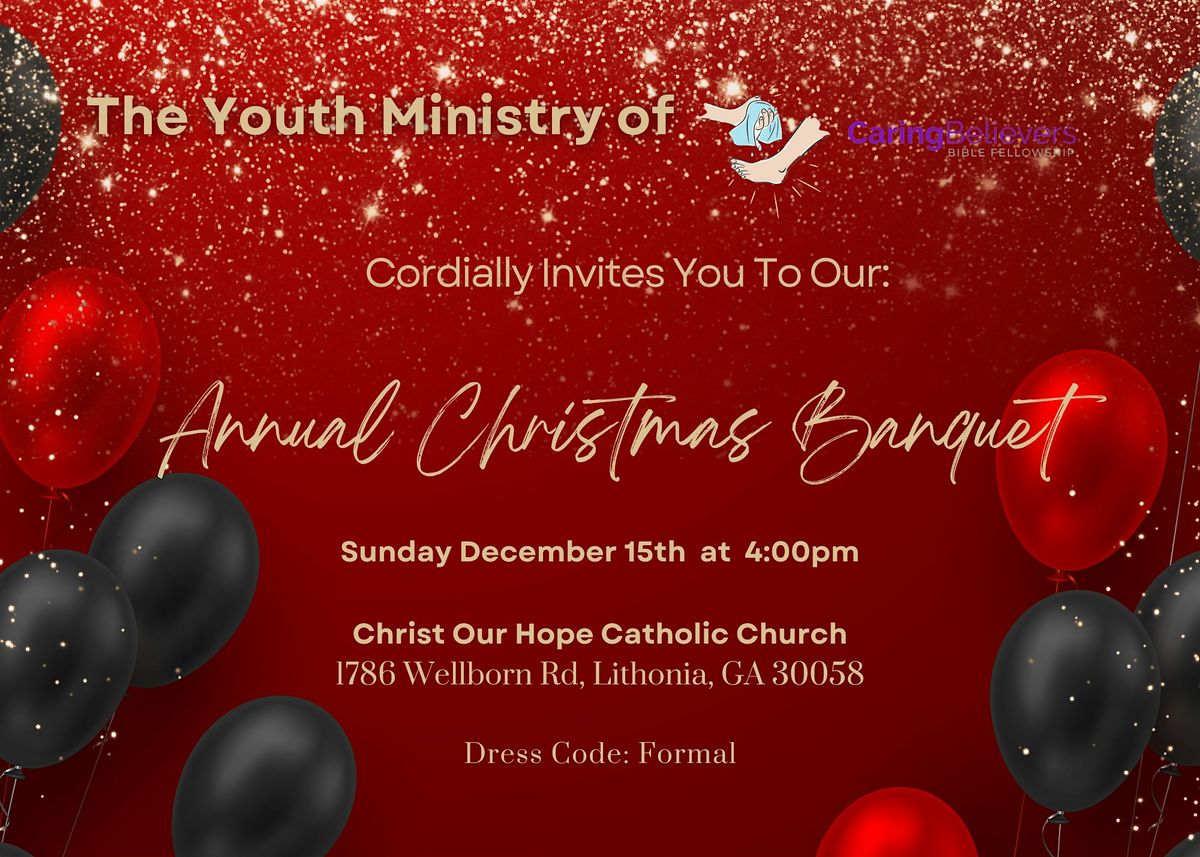 The Youth Ministry of  CBBF Annual Christmas Banquet