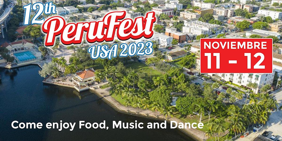 CULTURAL & GASTRONOMICO  PERUFEST USA 2023