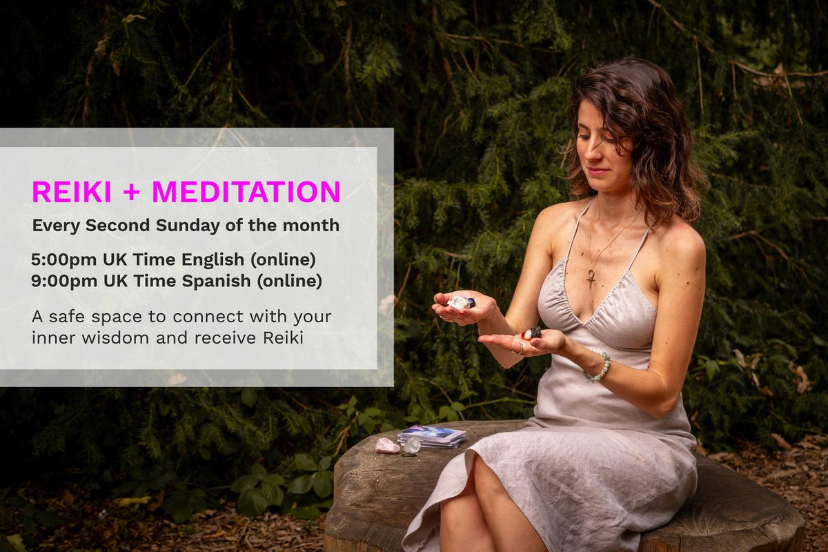 Online Reiki + Meditation Circle