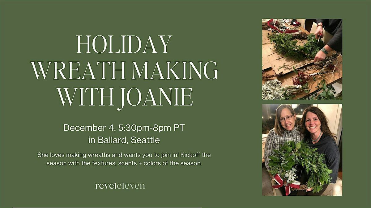 Wreath Making Workshop with Joanie