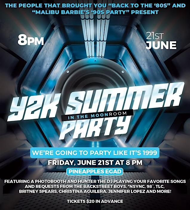 Y2K Summer Party at Pineapples