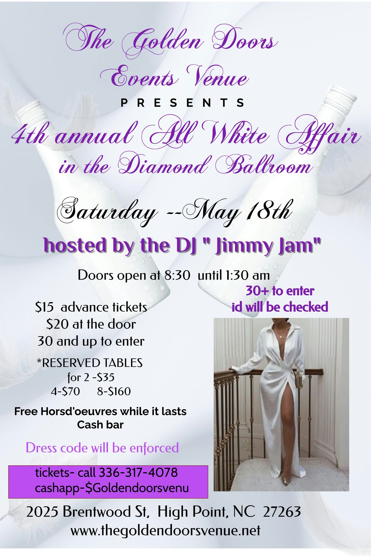 The All White All White Affair at The Golden Doors