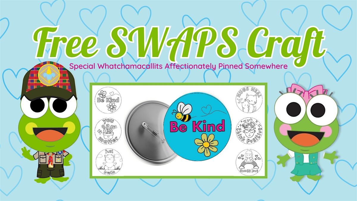 Free SWAPS craft at sweetFrog Dundalk