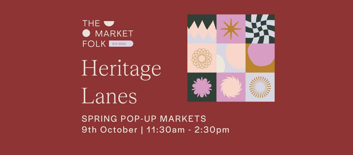 Heritage Lanes Spring Pop-Up Market