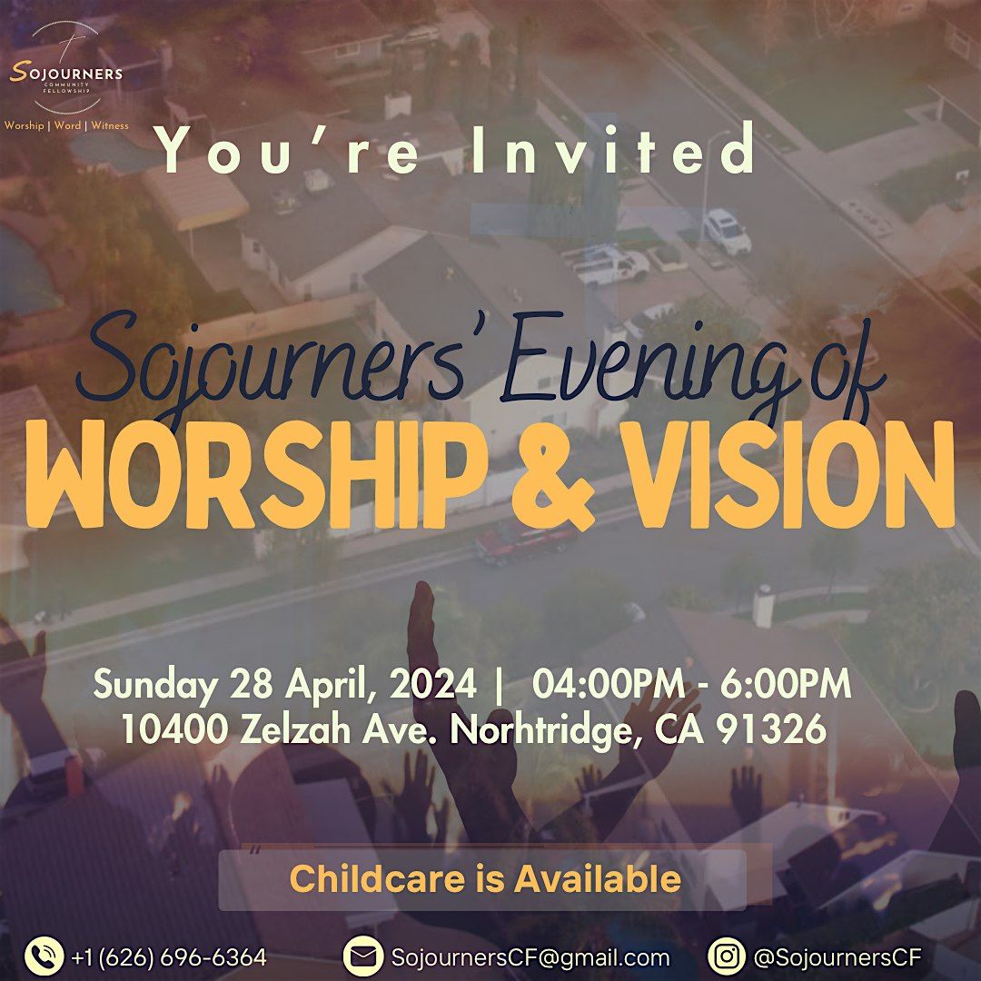 Sojourners Evening of Worship and Vision