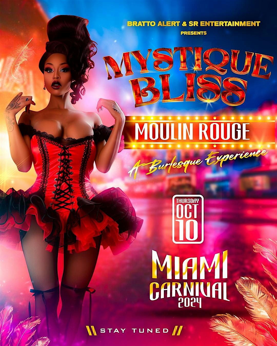 MYSTIQUE BLISS - MOULIN ROUGE "A BURLESQUE EXPERIENCE