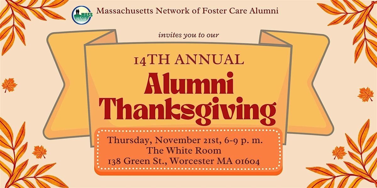 MassNFCA 14th Annual Alumni Thanksgiving