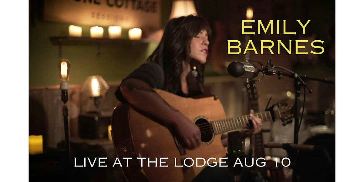 Emily Barnes Live at The Lodge