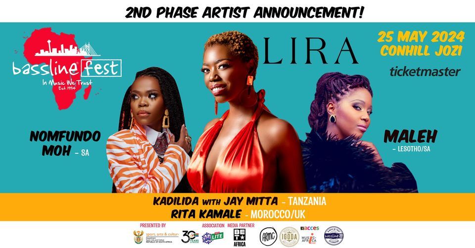 LIRA returns to #BasslineFest on Africa Day