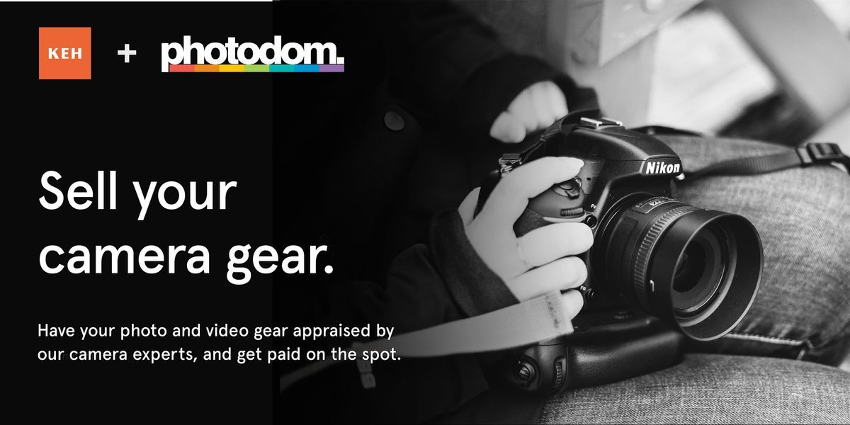 Sell your camera gear (free event) at Photodom