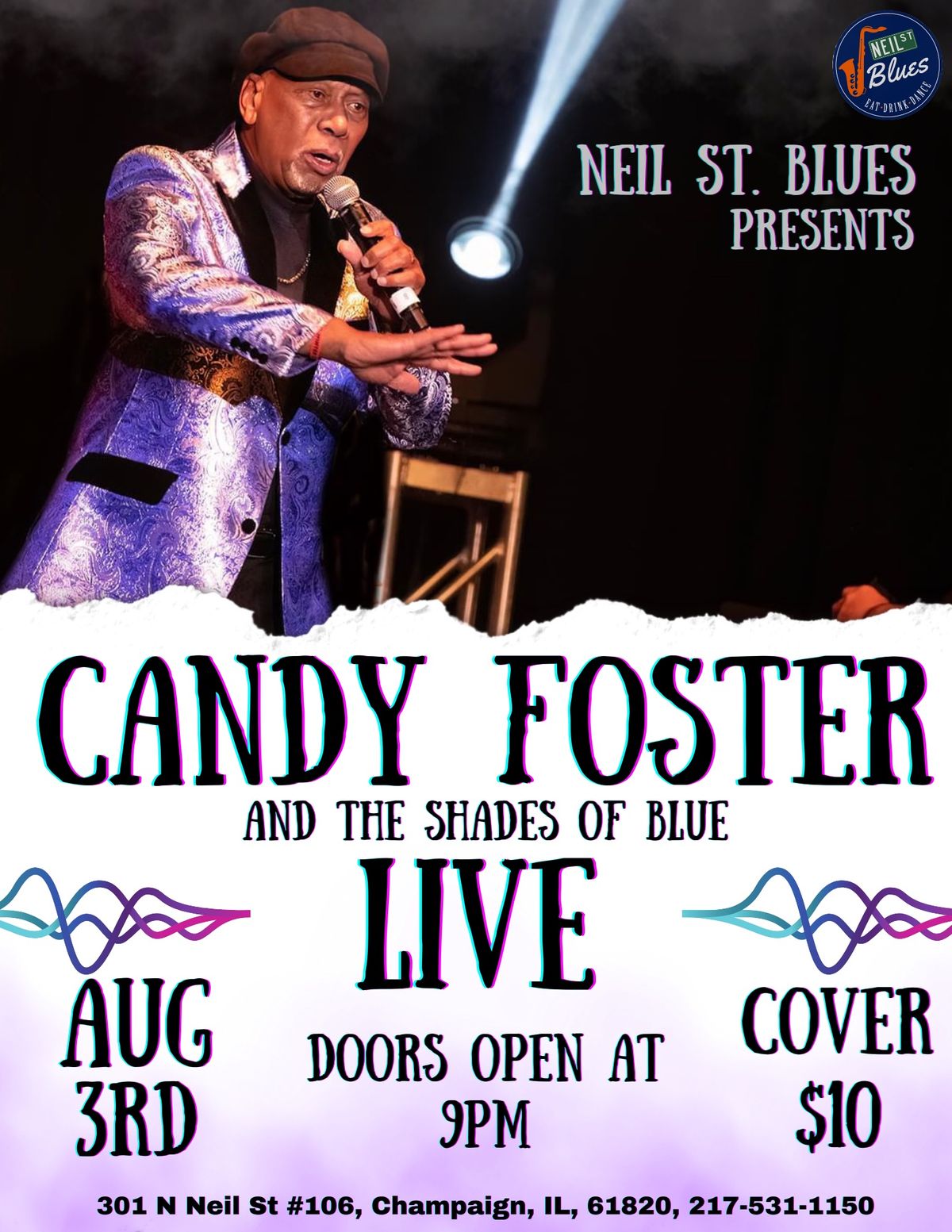 Candy Foster and the Shades of Blue LIVE