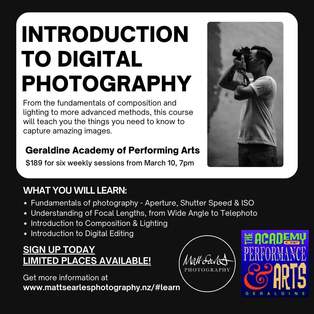 Introduction to Photography Course