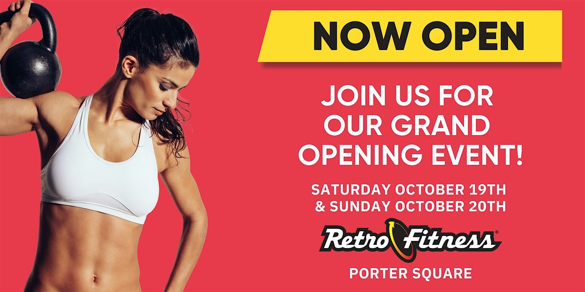 Retro Fitness Cambridge - Grand Opening Event!