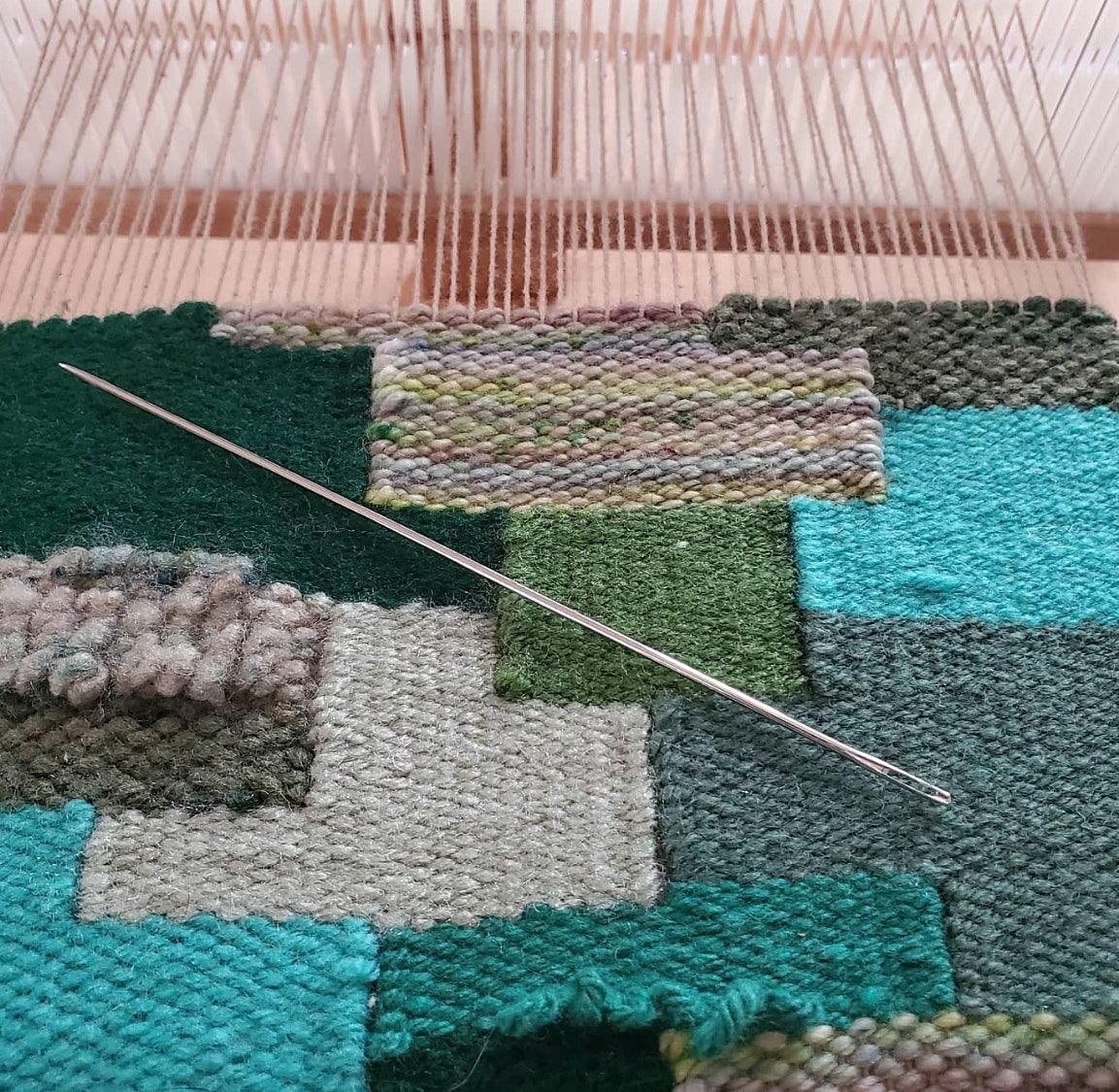 Introduction to Loom Weaving, Art Works Inc, Richmond, 15 July 2022
