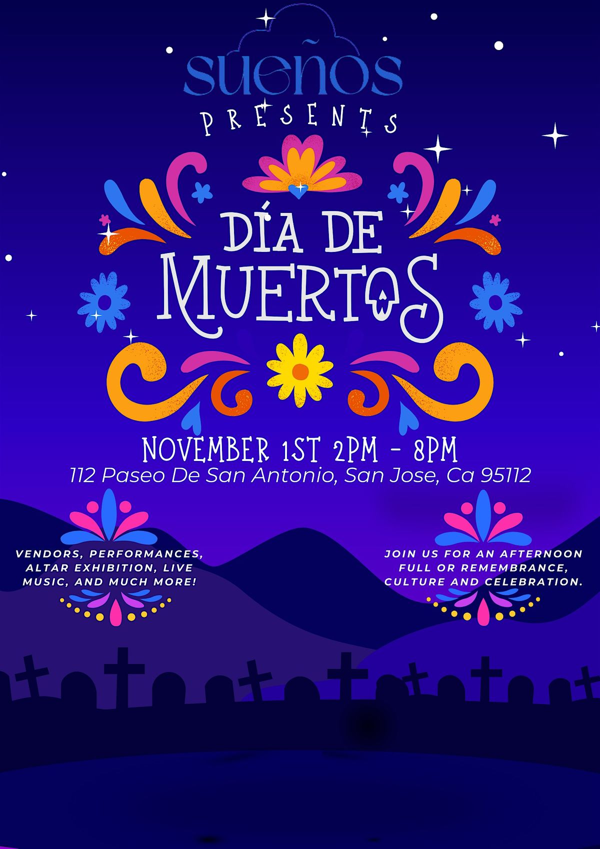 Sue\u00f1os Presents- Dia De Los Muertos