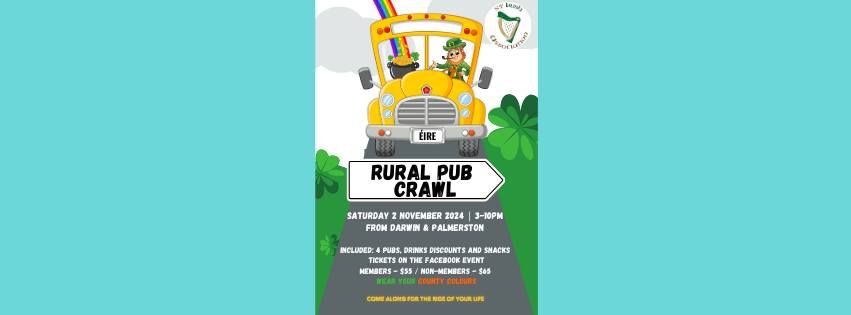 NT Irish Association Rural Pub Crawl