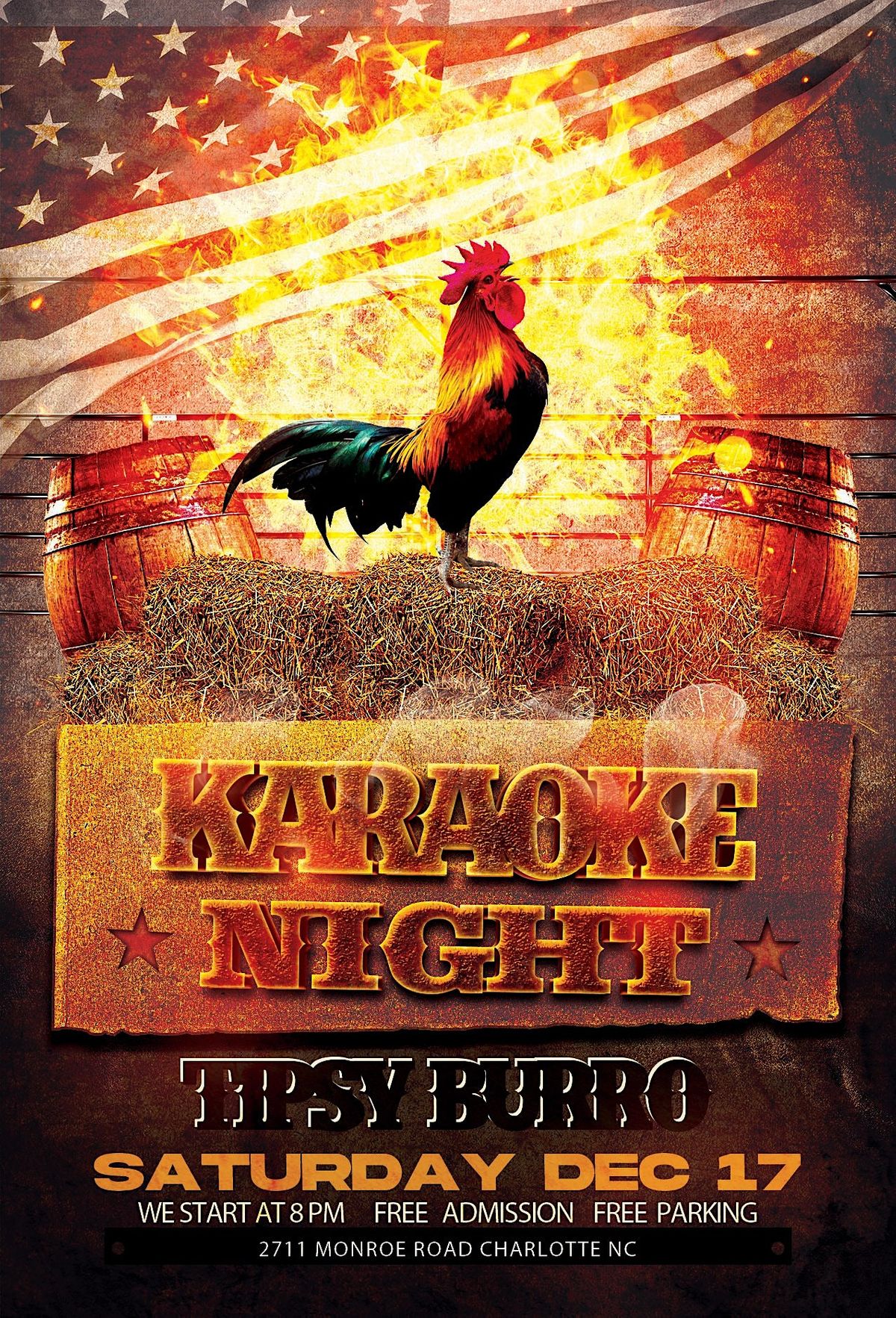 Karaoke Night At The Tipsy Burro