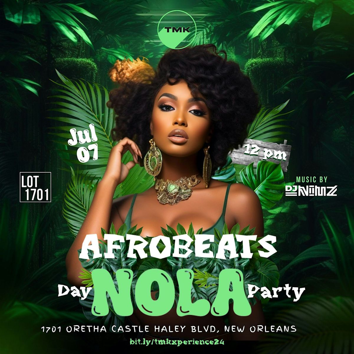 Afrobeats New Orleans Day Party