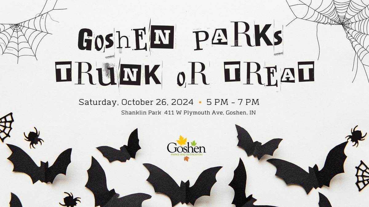 Goshen Parks Trunk Or Treat