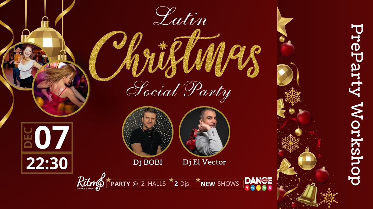 Christmas Salsa&Bachata Party & Show @ \u041d\u0414\u041a