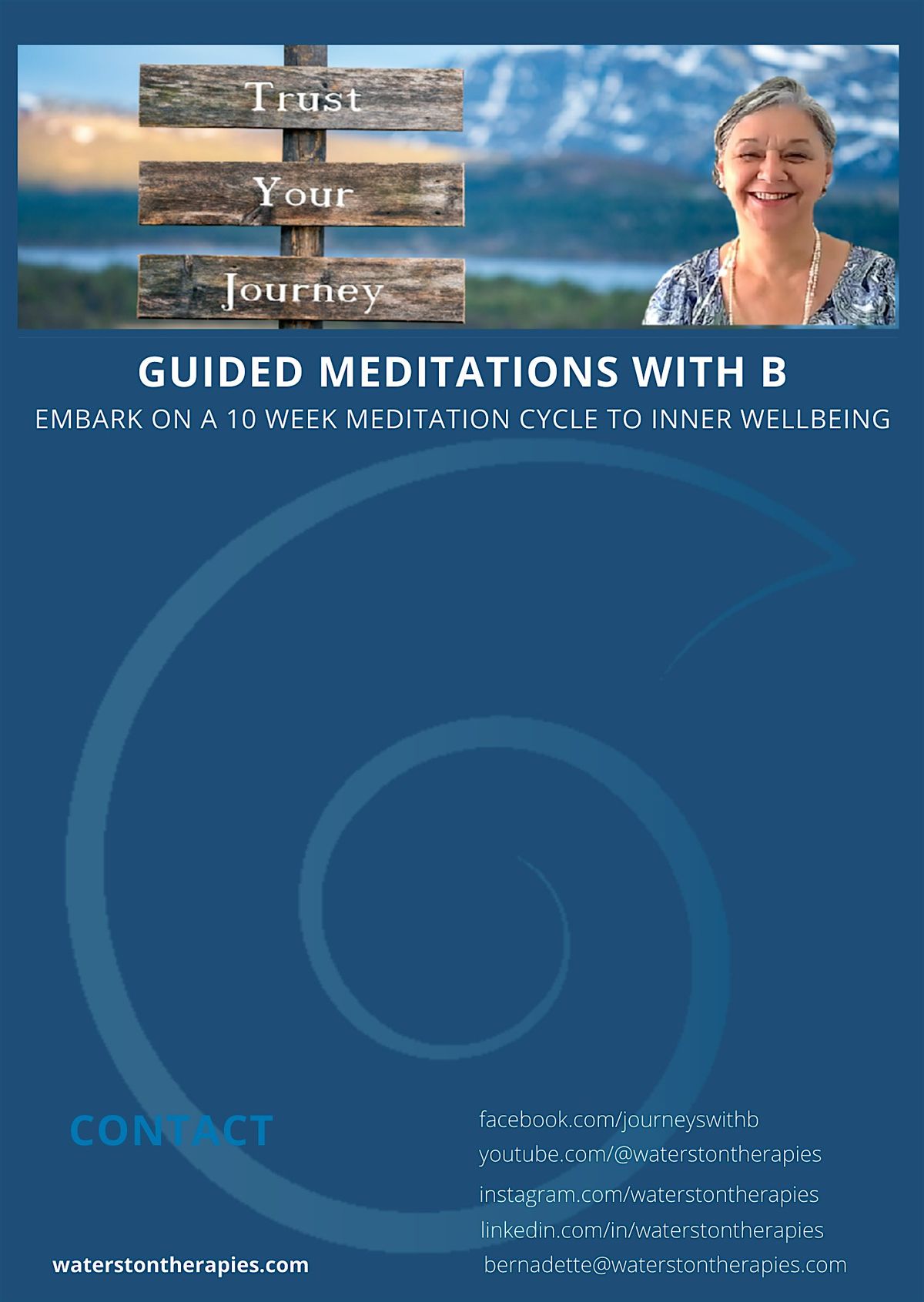 Guided Meditations with B - 10 week well being cycle