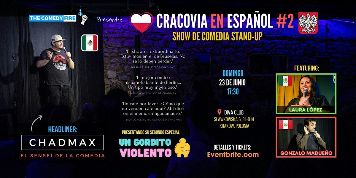 Cracovia en Espa\u00f1ol #2 - Un show de comedia stand-up en tu idioma