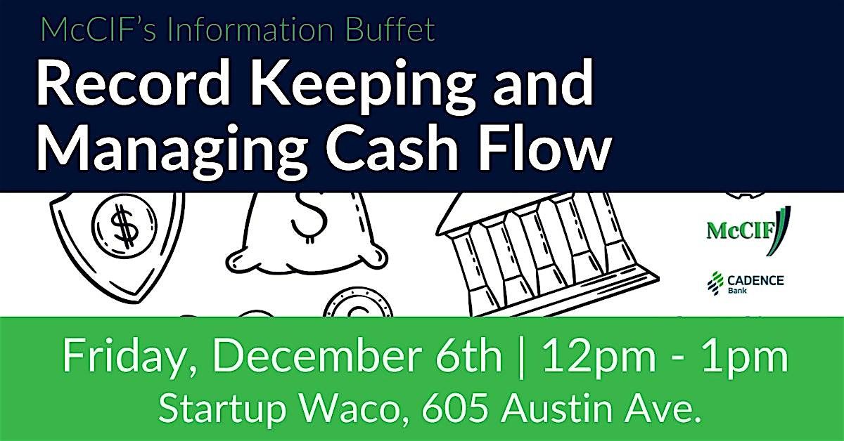 Information Buffet - Record Keeping and Managing Cash Flow