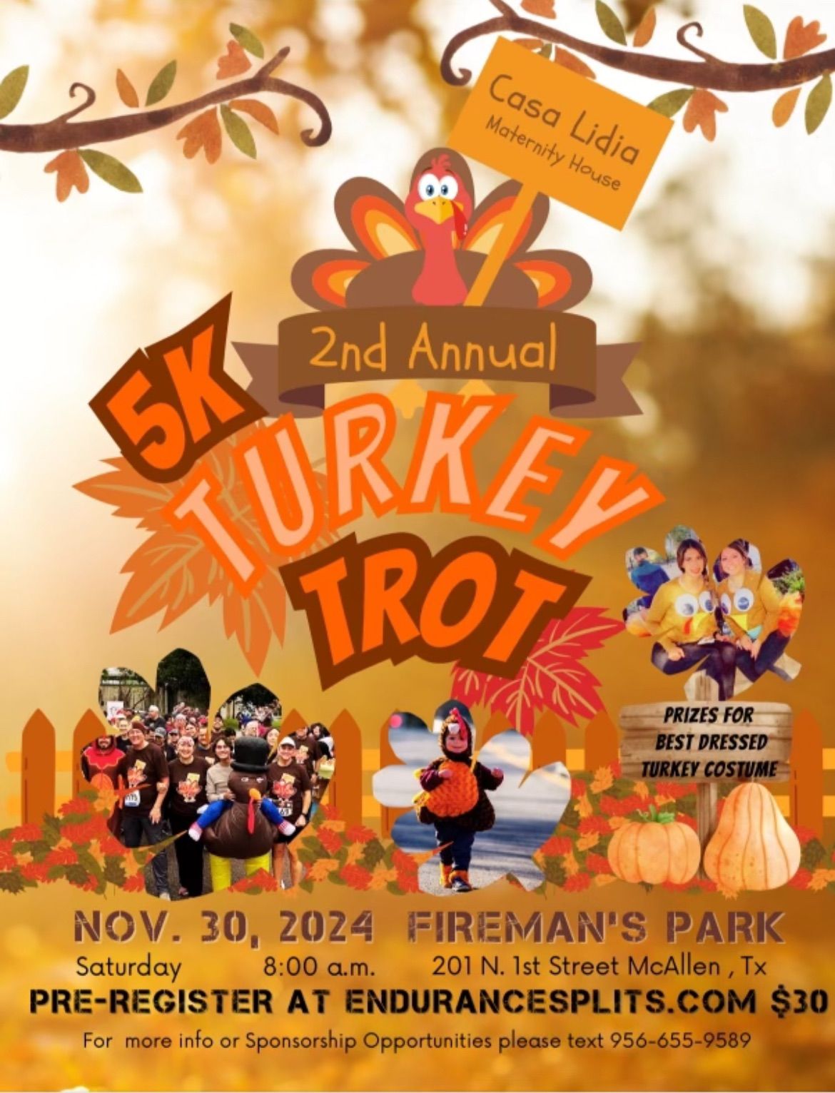 Casa Lidia 2nd Annual 5K Turkey Trot 