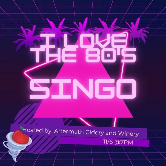 I love the 80\u2019s Singo