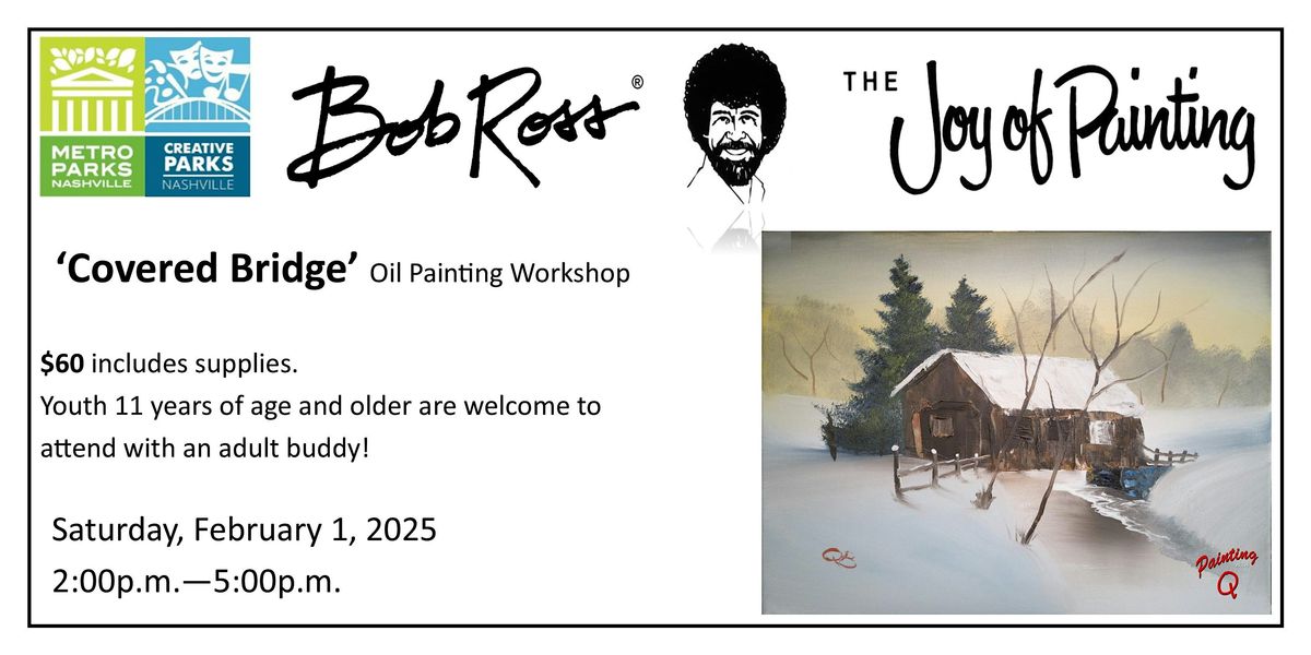 Bob Ross: Covered Bridge